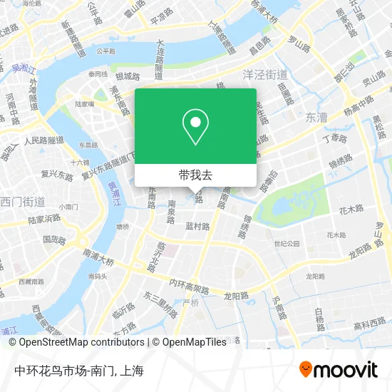 中环花鸟市场-南门地图