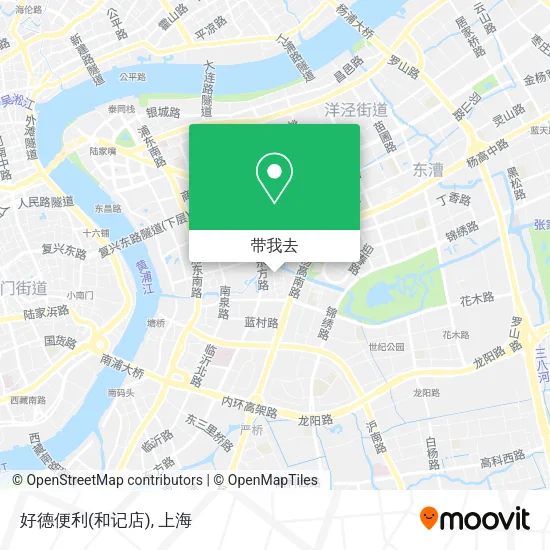 好德便利(和记店)地图