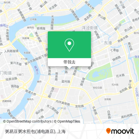 粥易豆粥水煎包(浦电路店)地图