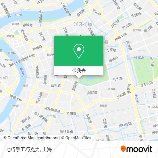 七巧手工巧克力地图