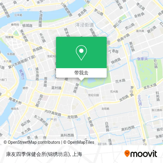 康友四季保健会所(锦绣坊店)地图