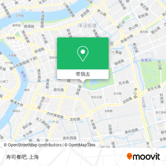 寿司餐吧地图