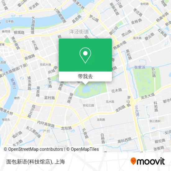 面包新语(科技馆店)地图