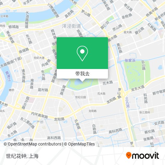 世纪花钟地图