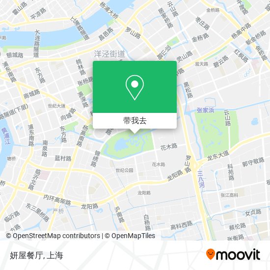 妍屋餐厅地图