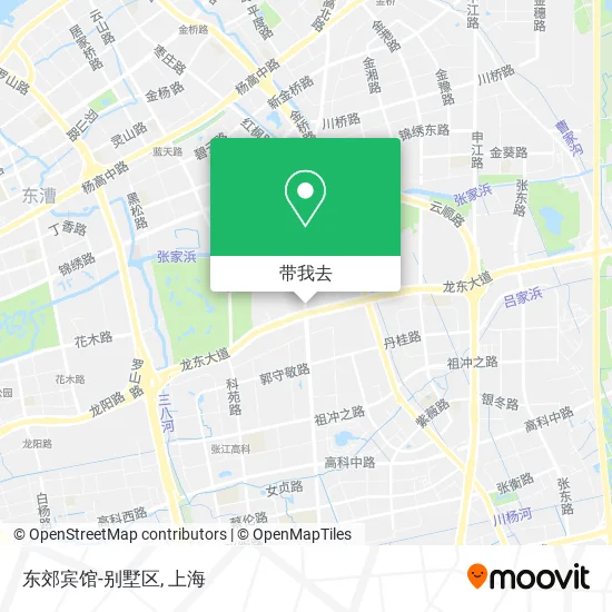 东郊宾馆-别墅区地图