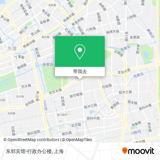 东郊宾馆-行政办公楼地图