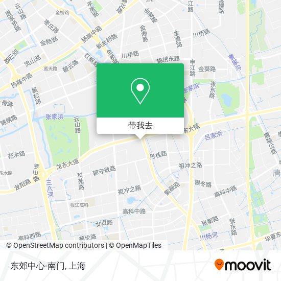 东郊中心-南门地图