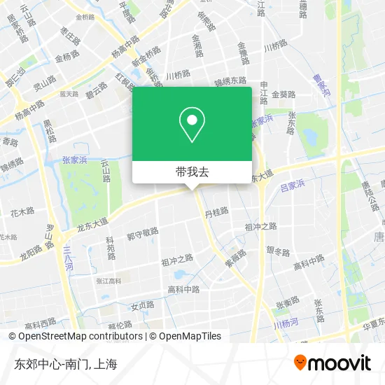 东郊中心-南门地图