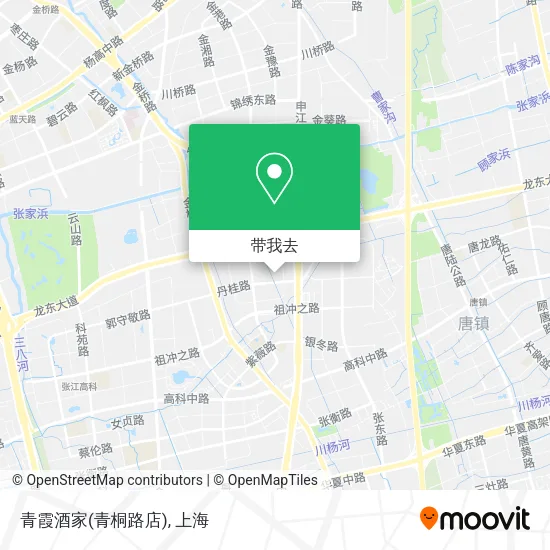 青霞酒家(青桐路店)地图