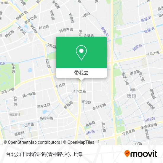 台北如丰园馅饼粥(青桐路店)地图