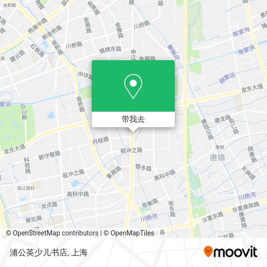 浦公英少儿书店地图