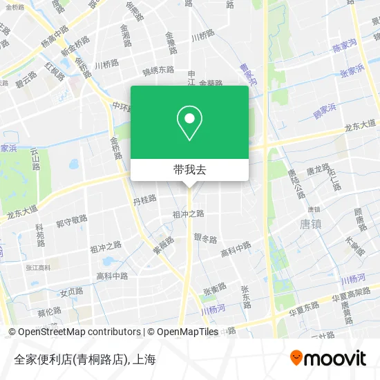 全家便利店(青桐路店)地图
