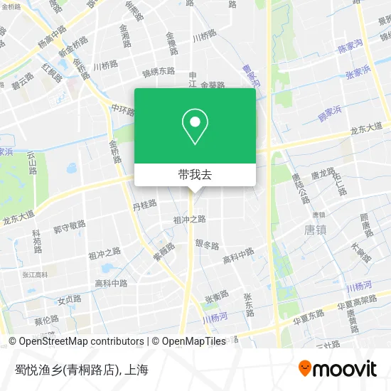 蜀悦渔乡(青桐路店)地图