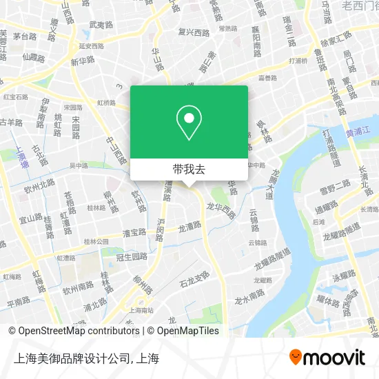 上海美御品牌设计公司地图