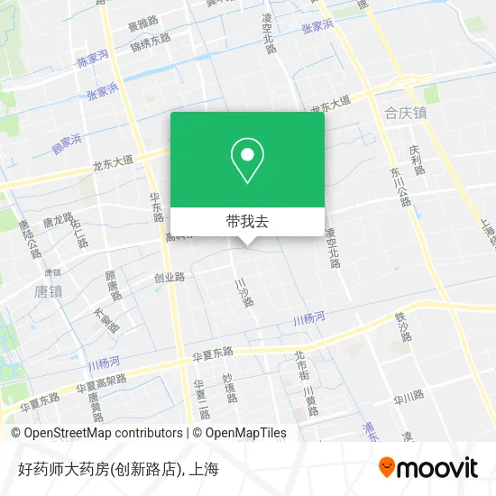 好药师大药房(创新路店)地图