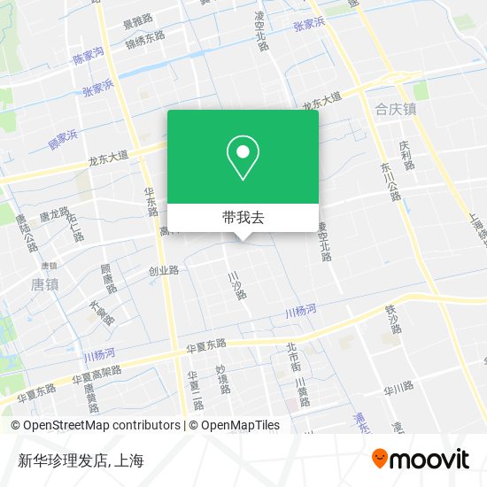 新华珍理发店地图