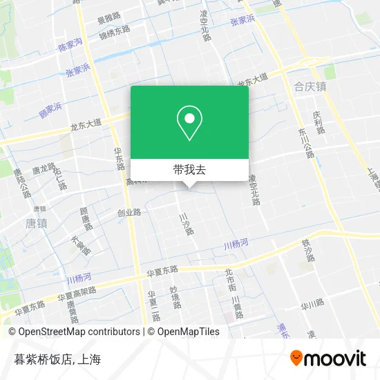 暮紫桥饭店地图