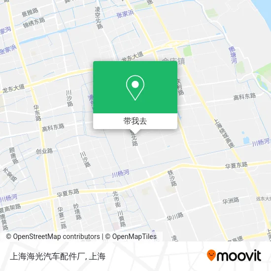 上海海光汽车配件厂地图