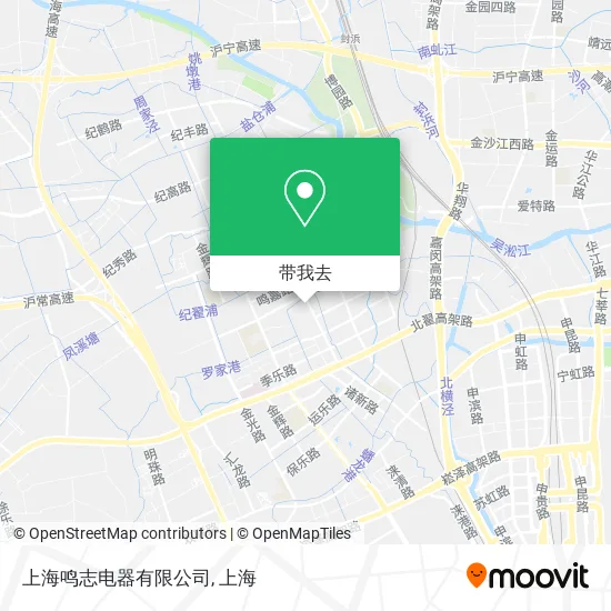 上海鸣志电器有限公司地图