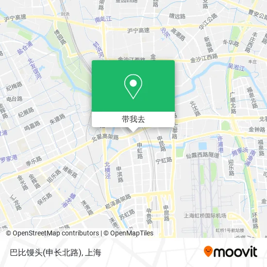 巴比馒头(申长北路)地图