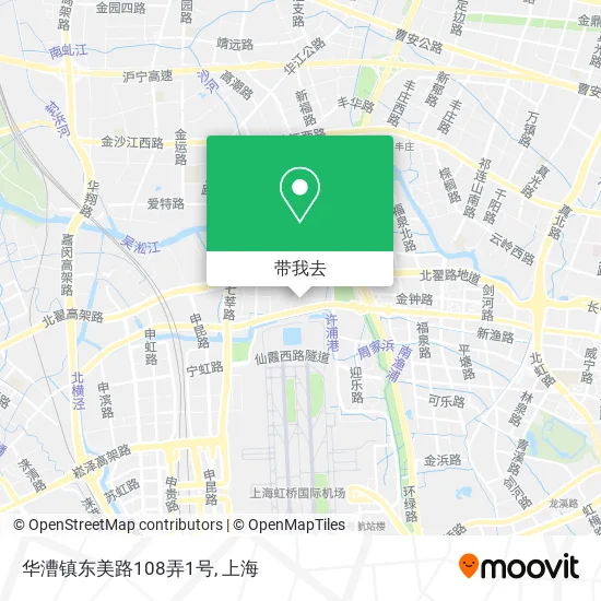 华漕镇东美路108弄1号地图