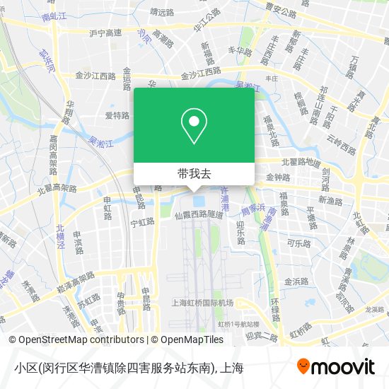 小区(闵行区华漕镇除四害服务站东南)地图