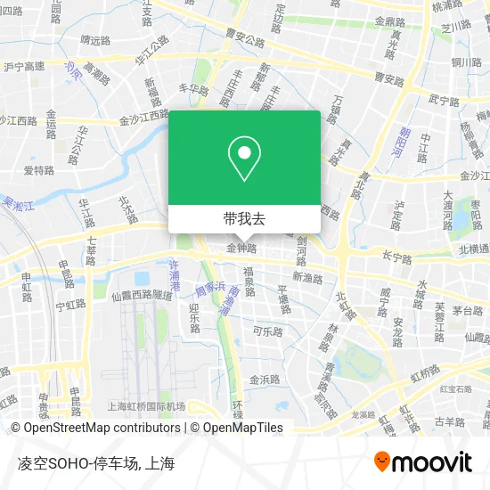 凌空SOHO-停车场地图
