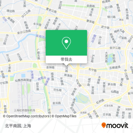 北平南园地图