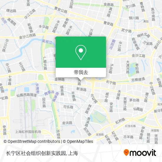 长宁区社会组织创新实践园地图