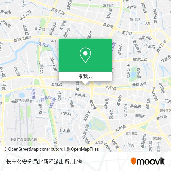 长宁公安分局北新泾派出所地图