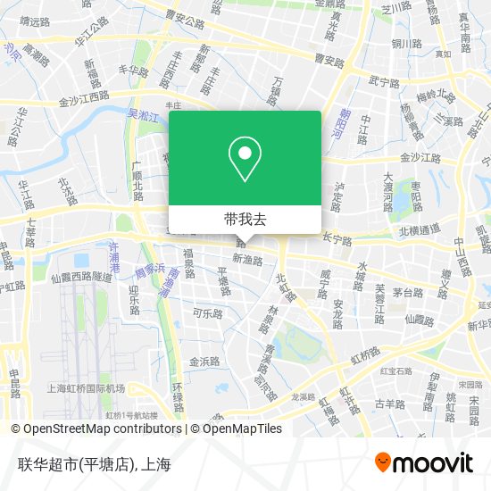 联华超市(平塘店)地图