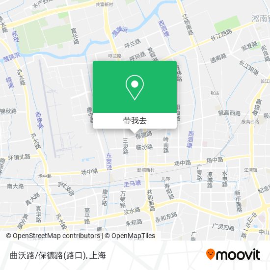 曲沃路/保德路(路口)地图