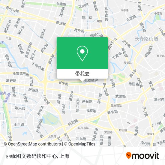 丽缘图文数码快印中心地图