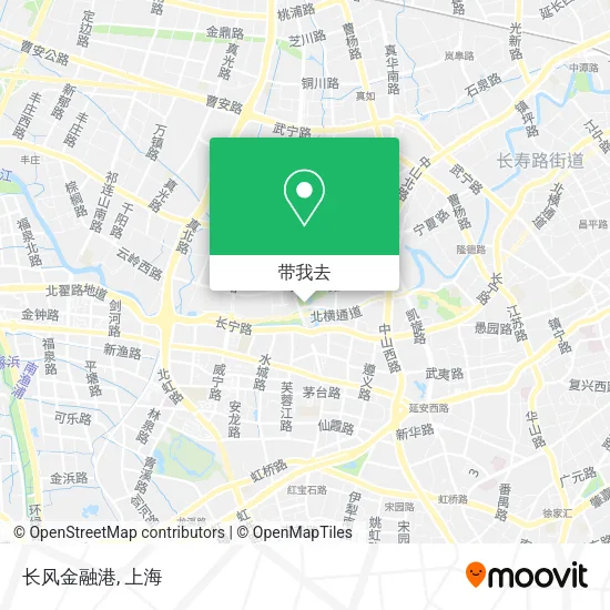 长风金融港地图