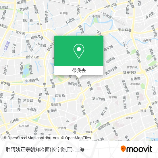 胖阿姨正宗朝鲜冷面(长宁路店)地图