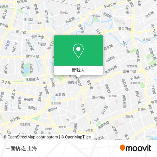 一面拈花地图