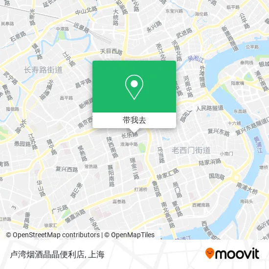 卢湾烟酒晶晶便利店地图