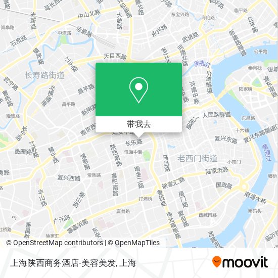上海陕西商务酒店-美容美发地图