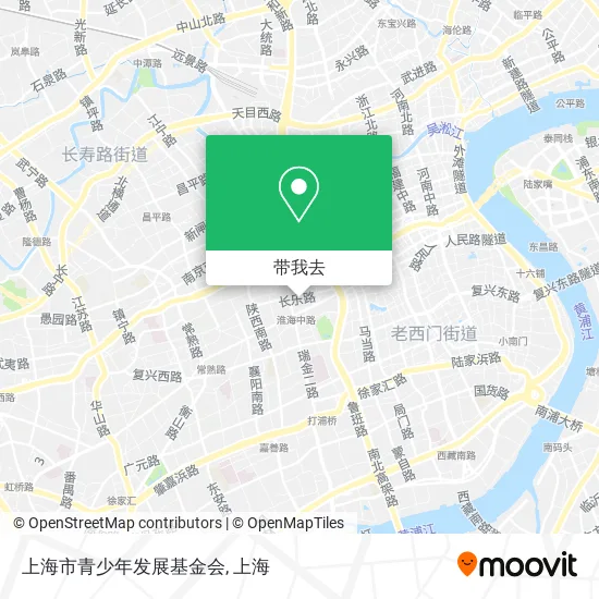 上海市青少年发展基金会地图
