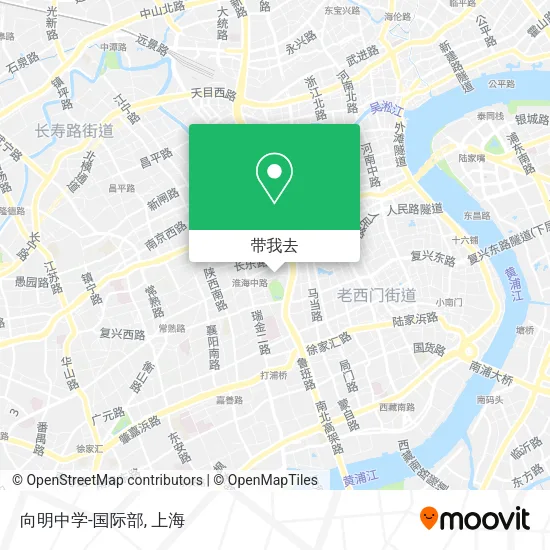 向明中学-国际部地图