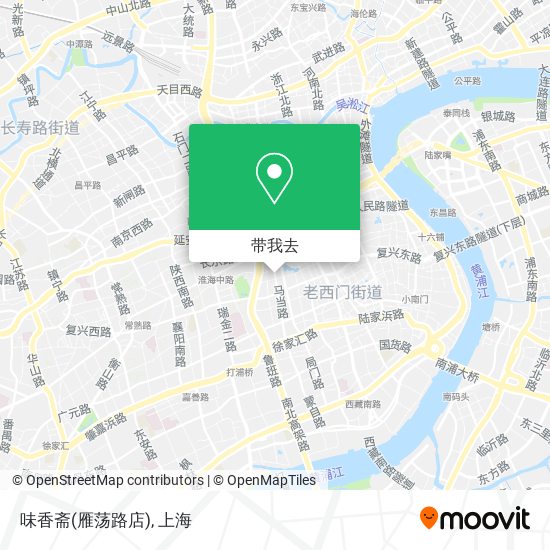 味香斋(雁荡路店)地图