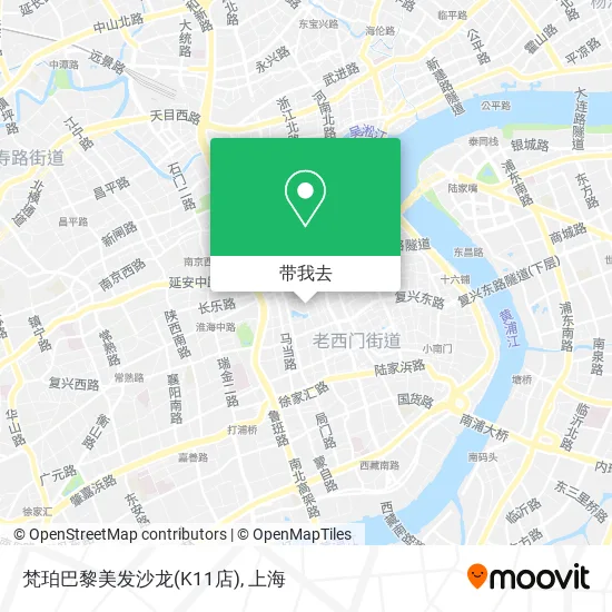 梵珀巴黎美发沙龙(K11店)地图