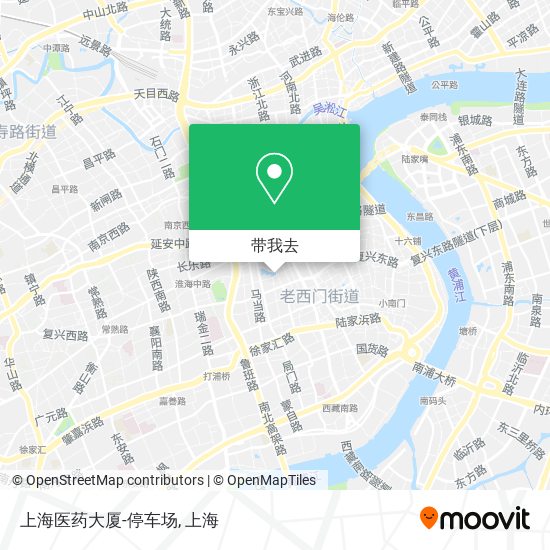 上海医药大厦-停车场地图