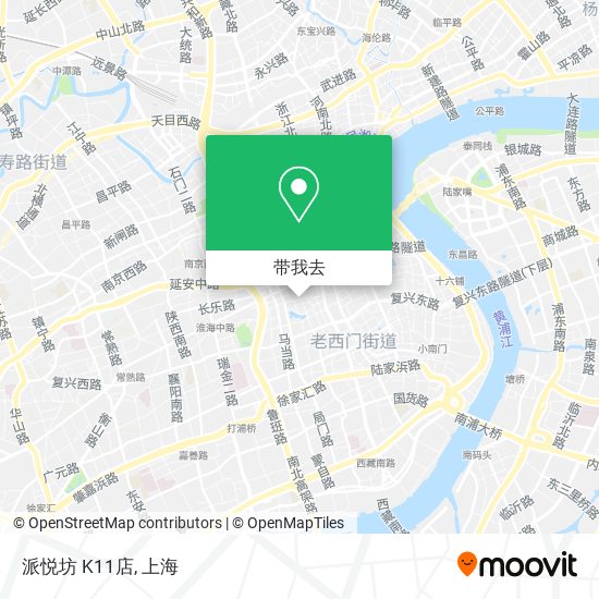 派悦坊 K11店地图