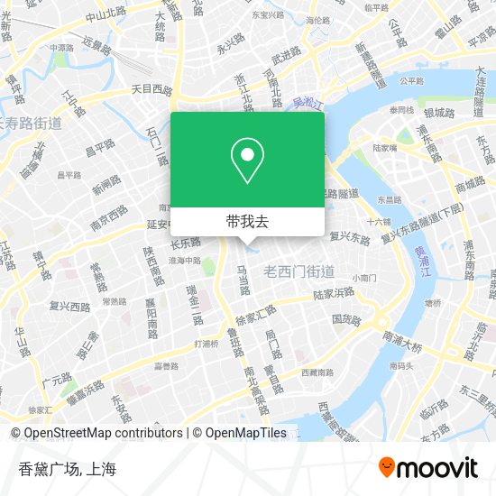 香黛广场地图