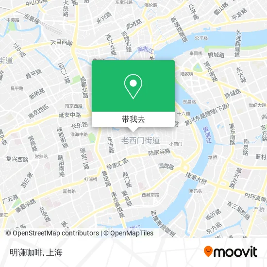 明谦咖啡地图