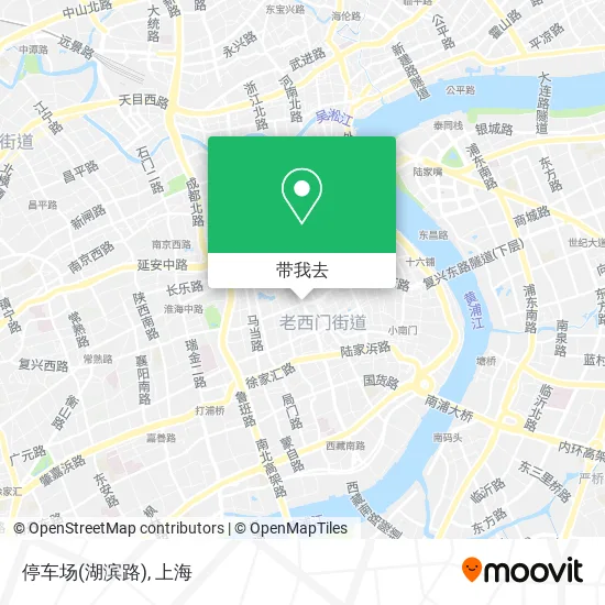 停车场(湖滨路)地图