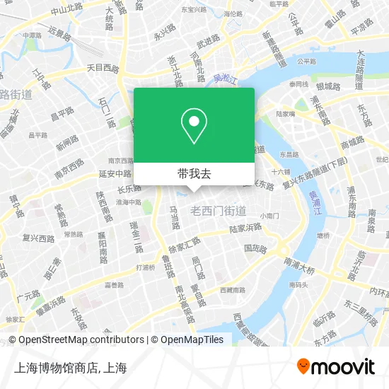 上海博物馆商店地图
