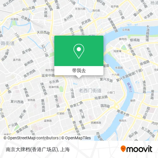 南京大牌档(香港广场店)地图